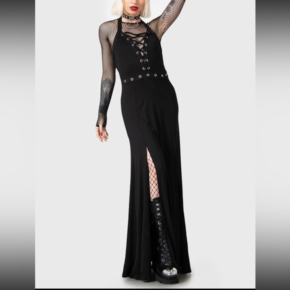 Tristania Maxi Halter Dress XL - Picture 2 of 8